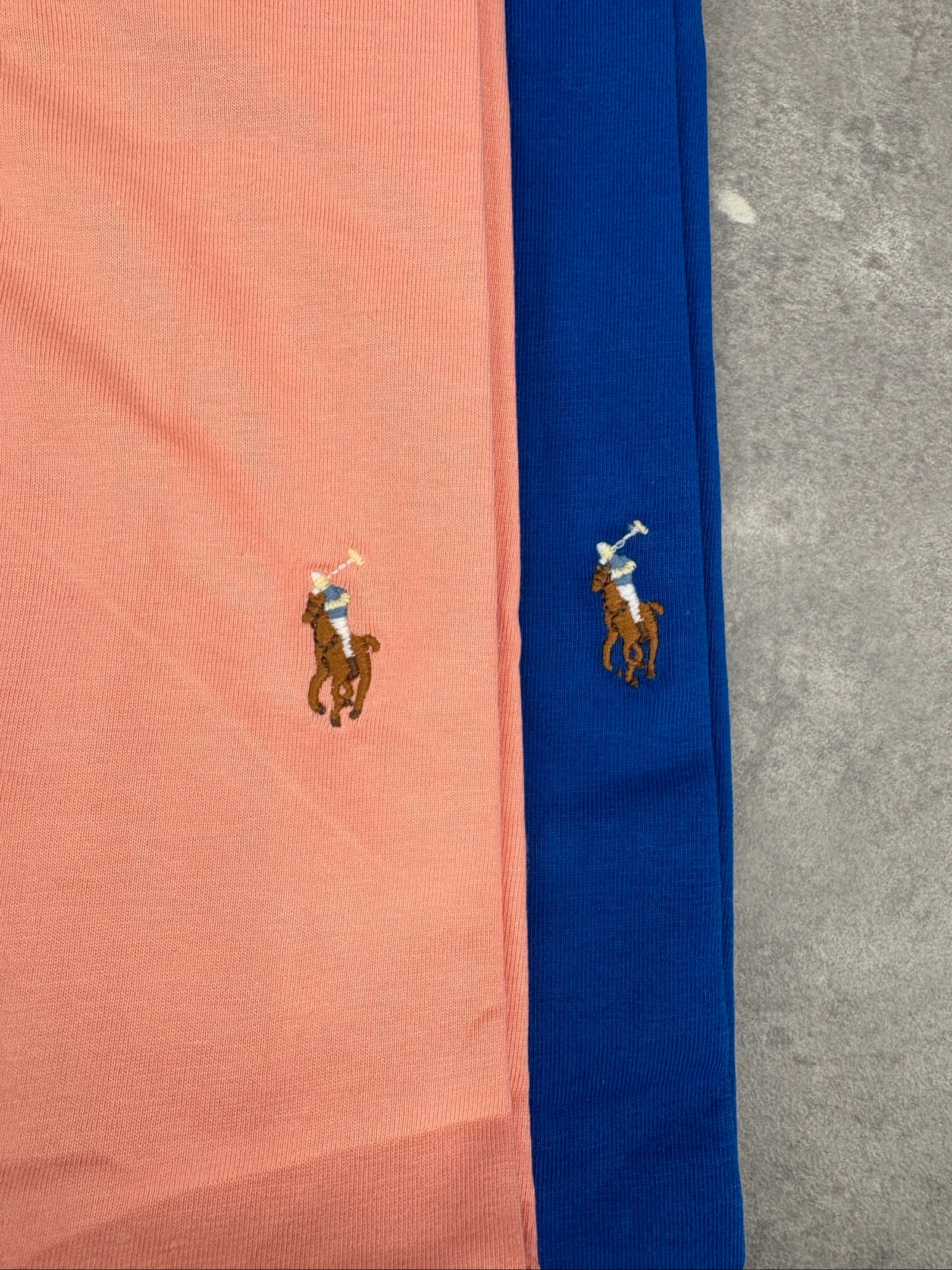 Set of 2 Ralph Lauren T-shirts (blue and salmon) – photo 3